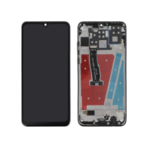 Compleet scherm zwart Huawei P30 Lite (met frame)