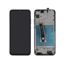 Compleet scherm zwart Honor 10 Lite/20 Lite (met frame)