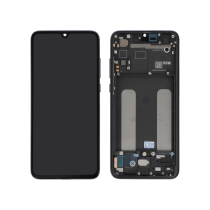 Compleet scherm zwart Xiaomi Mi 9 Lite (met frame)