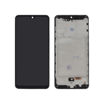 Compleet scherm zwart Galaxy A31 (A315F) (met frame)