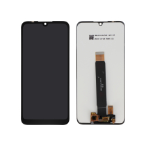 Compleet scherm zwart Moto E6 Plus (PAGA0004/0033)
