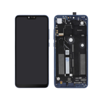 Compleet scherm blauw Xiaomi Mi 8 Lite (met frame)