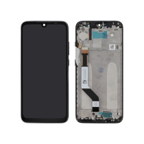 Compleet scherm zwart Redmi Note 7 (met frame)