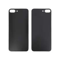 Achterglas spacegrijs iPhone 8 Plus (grote opening) (zonder logo)