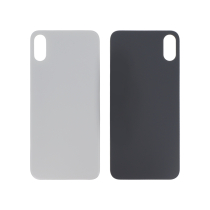 Achterglas zilver iPhone X (grote opening) (zonder logo)