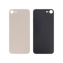 Achterglas goud iPhone 8/SE2 (grote opening) (zonder logo)