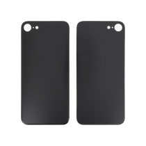 Achterglas spacegrijs iPhone 8/SE2 (grote opening) (zonder logo)