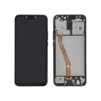 Scherm Huawei Mate 20 Lite zwart (met frame)