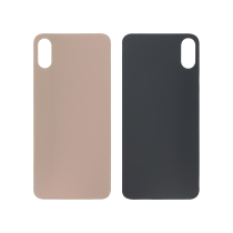 Achterglas goud iPhone XS (grote opening) (zonder logo)