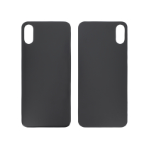 Achterglas spacegrijs iPhone XS (grote opening) (zonder logo)