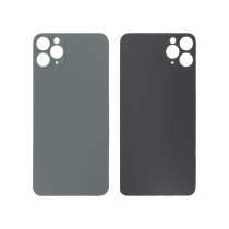 Achterglas groen iPhone 11 Pro Max (grote opening) (zonder logo)