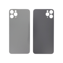 Achterglas spacegrijs iPhone 11 Pro Max (grote opening) (zonder logo)
