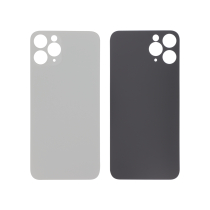 Achterglas zilver iPhone 11 Pro (grote opening) (zonder logo)
