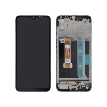 Compleet scherm zwart Oppo A15 (met frame)