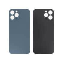 Achterglas blauw iPhone 12 Pro Max (grote opening) (zonder logo)