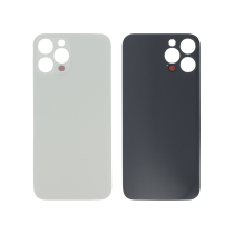 Achterglas zilver iPhone 12 Pro Max (grote opening) (zonder logo)