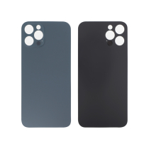 Achterglas blauw iPhone 12 Pro (grote opening) (zonder logo)