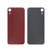 Achterglas rood iPhone XR (grote opening) (zonder logo)