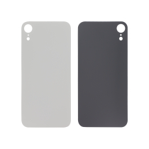 Achterglas wit iPhone XR (grote opening) (zonder logo)