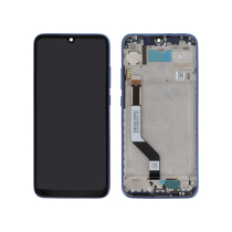Compleet scherm blauw Redmi Note 7 (met frame)