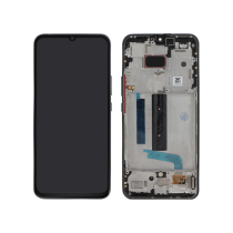 Compleet scherm grijs Xiaomi Mi 10 Lite 5G (met frame) (ReLife)