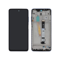 Compleet scherm blauw Xiaomi Poco X3/X3 Pro/X3 NFC (met frame)