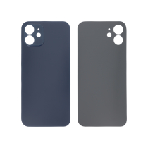 Achterglas blauw iPhone 12 (grote opening) (zonder logo)