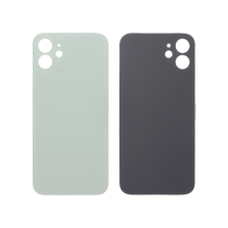 Achterglas groen iPhone 12 (grote opening) (zonder logo)