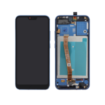 Compleet scherm blauw Honor 10 (met frame)