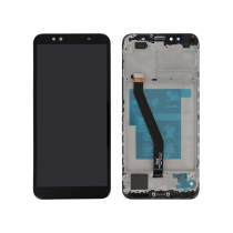 Compleet scherm zwart Huawei Y6 2018 (met frame)