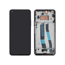 Compleet scherm zwart Xiaomi Mi 11 Lite 4G/5G/NE (met frame)