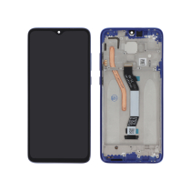 Compleet scherm blauw Redmi Note 8 Pro (met frame)