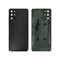 Achterglas zwart Galaxy S20+ (G980F) (zonder logo)