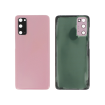 Achterglas roze Galaxy S20 (G980F) (zonder logo)
