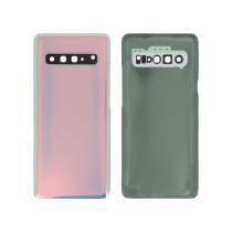 Achterglas zilver Galaxy S10 5G (G977B) (zonder logo)