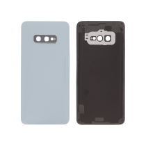 Achterglas wit Galaxy S10e (G970F) (zonder logo)