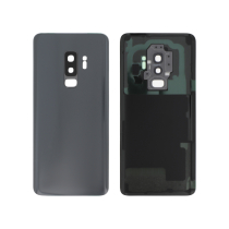 Achterglas zilver Galaxy S9+ (G965F) (zonder logo)