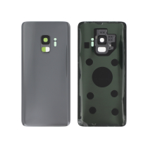 Achterglas zilver Galaxy S9 (G960F) (zonder logo)