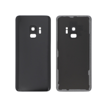Achterglas zwart Galaxy S9 (G960F) (zonder logo)