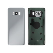 Achterglas zilver Galaxy S8+ (G955F) (zonder logo)