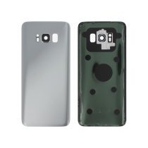 Achterglas zilver Galaxy S8 (G950F) (zonder logo)