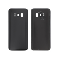 Achterglas zwart Galaxy S8 (G950F) (zonder logo)