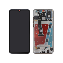 Compleet scherm wit Huawei P30 Lite (met frame)