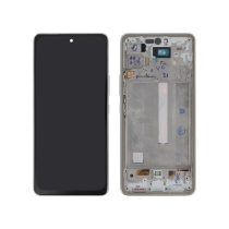 Compleet scherm wit OLED Galaxy A53 5G (A536B) (met frame)