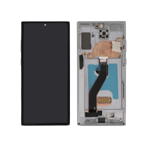 Compleet scherm zilver OLED Galaxy Note 10+ (N975F/N976B) (met frame)