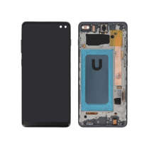 Compleet scherm LCD zwart Galaxy S10+ (G975F)