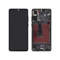 Compleet scherm zwart OLED Huawei P30 (met frame)