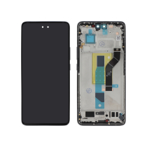Compleet scherm zwart Xiaomi 13 Lite (met frame) (ReLife)