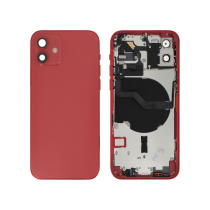 Complete behuizing rood iPhone 12 (met MagSafe) (zonder logo)