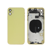 Complete behuizing geel iPhone 11 (met MagSafe) (zonder logo)